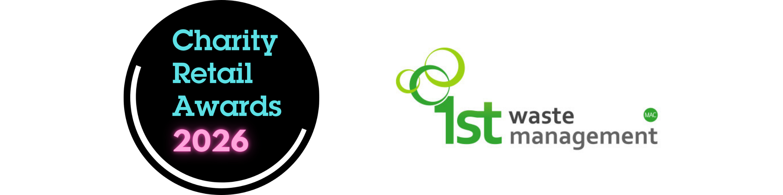 CRA awards logo and 1st Waste logo