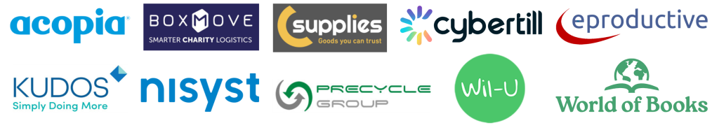 Sponsor logos.
