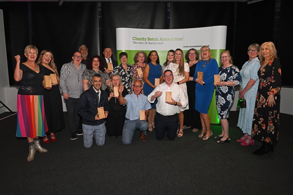 Charity Retail Awards winners 2025.
