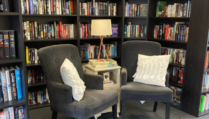 Bookshop, Keech Hospice Care, Newport Pagnell