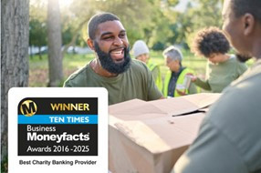 The Co-operative Bank - 10 years as Best Charity Banking Provider - Moneyfacts