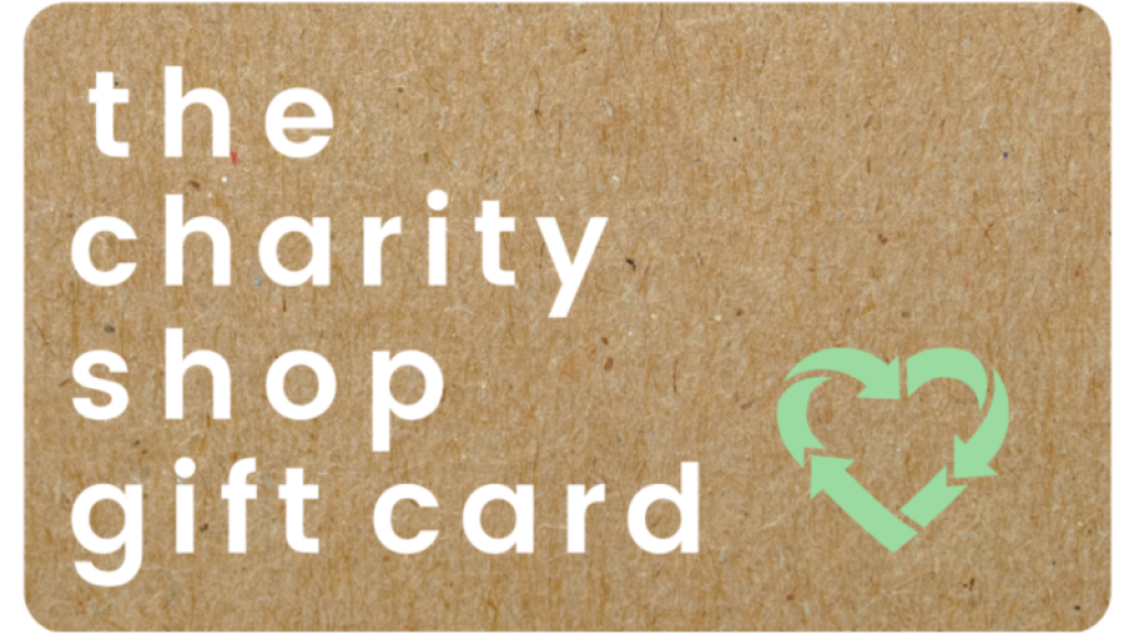 The Charity Shop Gift Card logo.