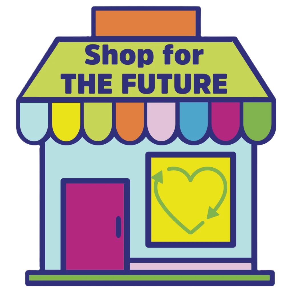 Shop for the Future logo.