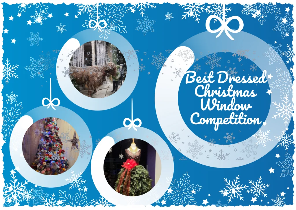 Acopia Christmas Window competition graphic.