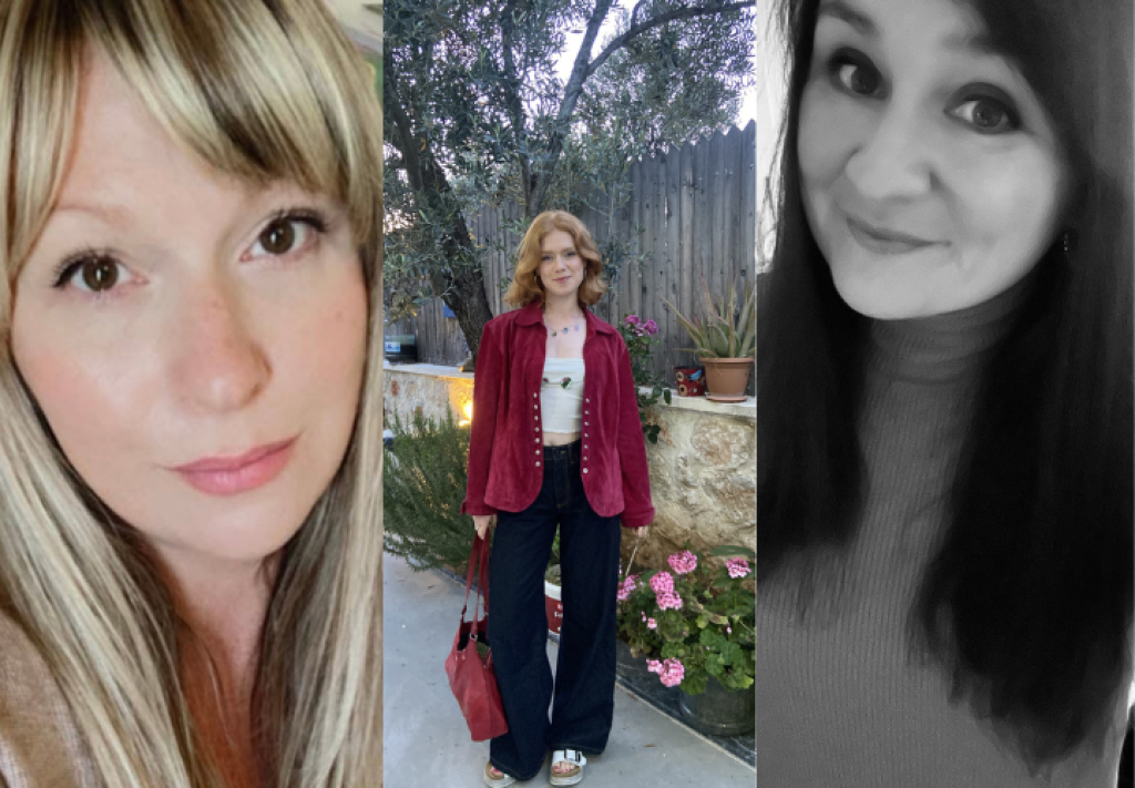 Clothing collective ambassadors - influencer self portrait photos.
