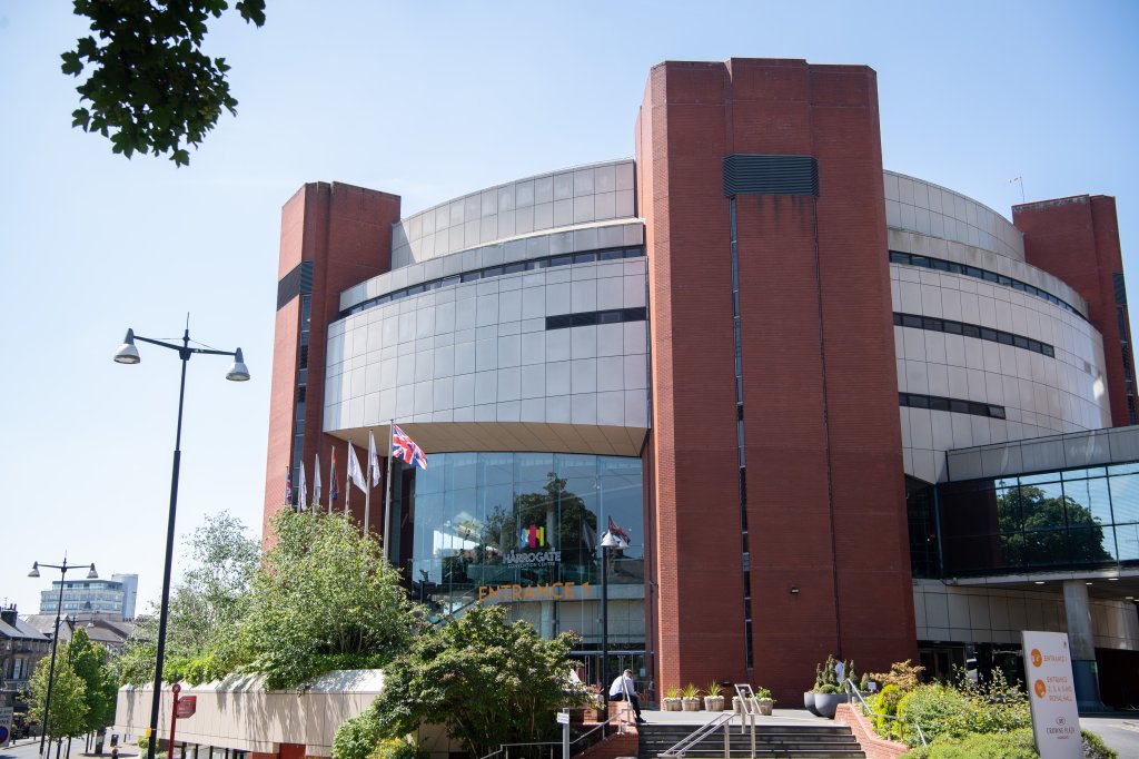 Harrogate Conference Centre exterior.