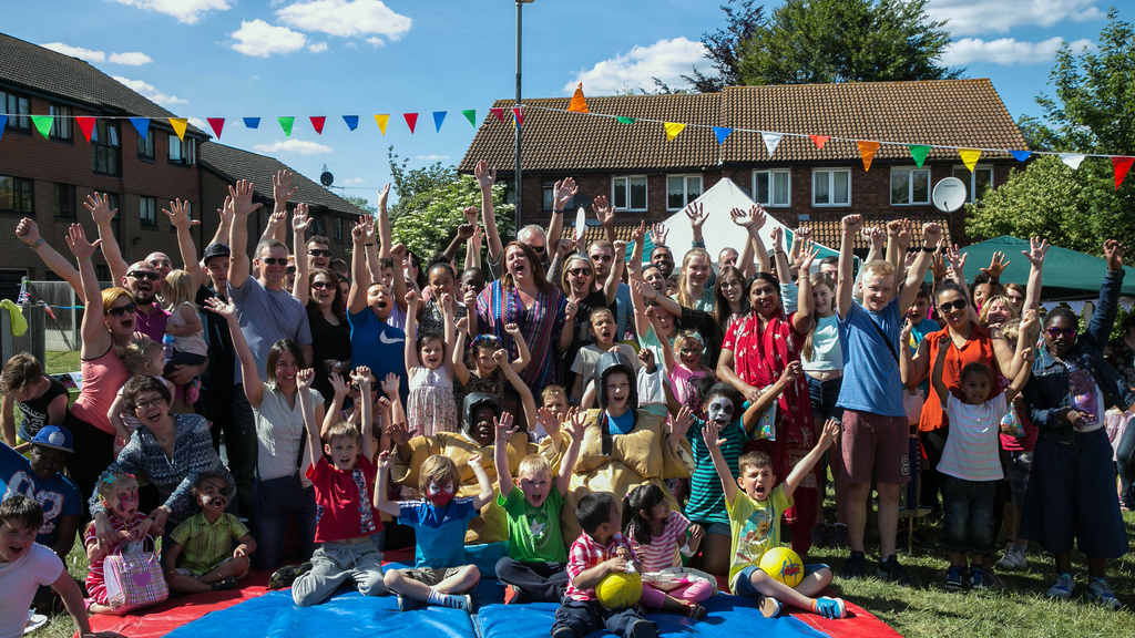 Big Lunch community party and celebration.