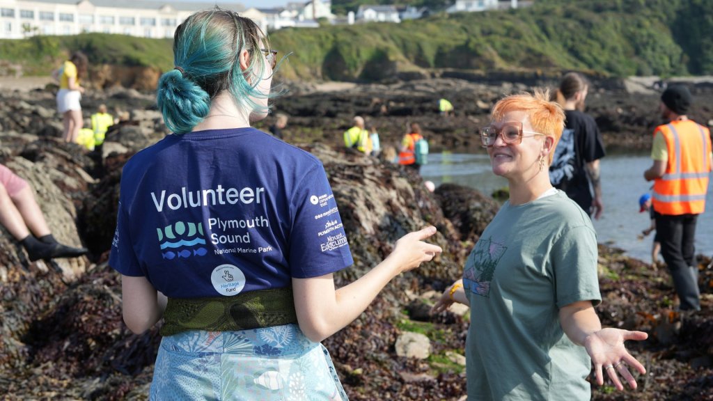 Plymouth Sound National Marine Park Volunteers.