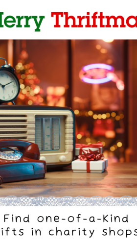 Find one-of-a-kind gifts in charity shops
