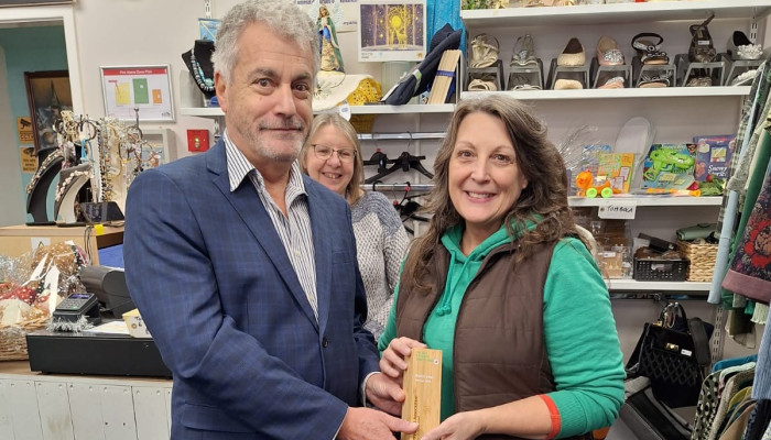 RSPCA Sunderland, Hartlepool & South Tyneside shop award presentation