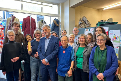 Salvation Army London team photo