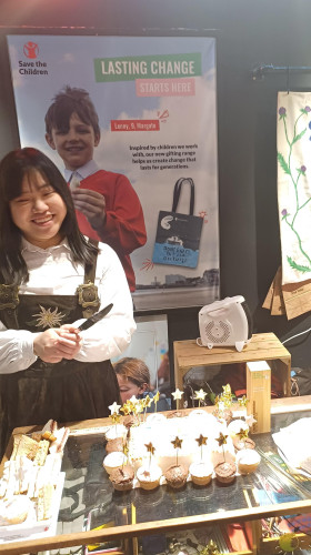 Save the Children Scotland cake